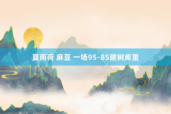 夏雨荷 麻豆 一场95-85建树库里